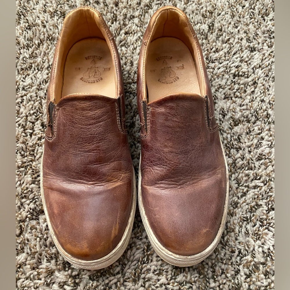 Bedstu brown slip in sneakers